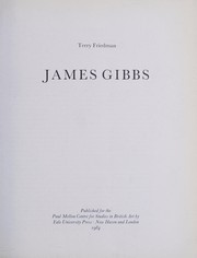 Friedman, Terry. James Gibbs /