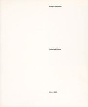 Hamilton, Richard, 1922-2011. Collected words, 1953-1982 /