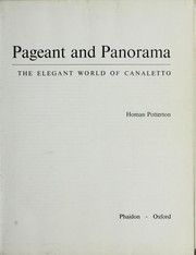 Potterton, Homan. Pageant and panorama :