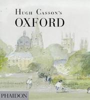 Casson, Hugh, 1910-1999. Hugh Casson's Oxford.