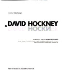 David Hockney / by David Hockney ; edited by Nikos Stangos ; introductory essay by Henry Geldzahler.