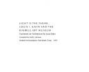 Light is the theme : Louis I. Kahn and the Kimbell Art Museum : comments on architecture / by Louis Kahn ; compiled by Nell E. Johnson.